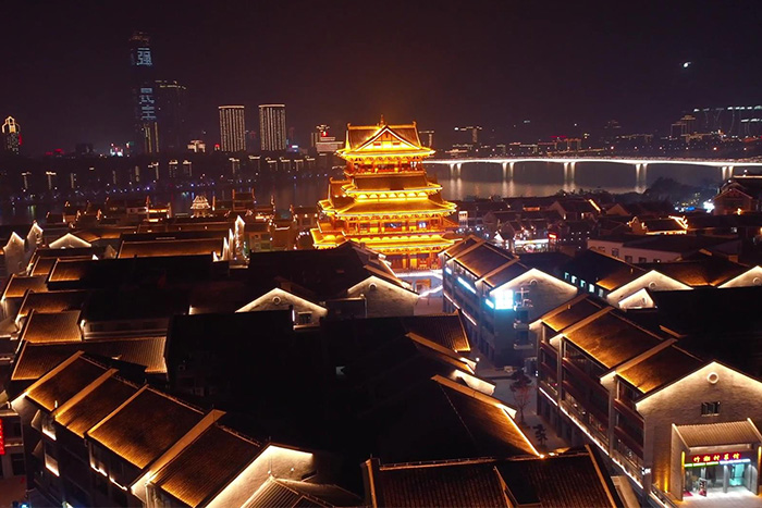 景區(qū)古建筑外墻亮化